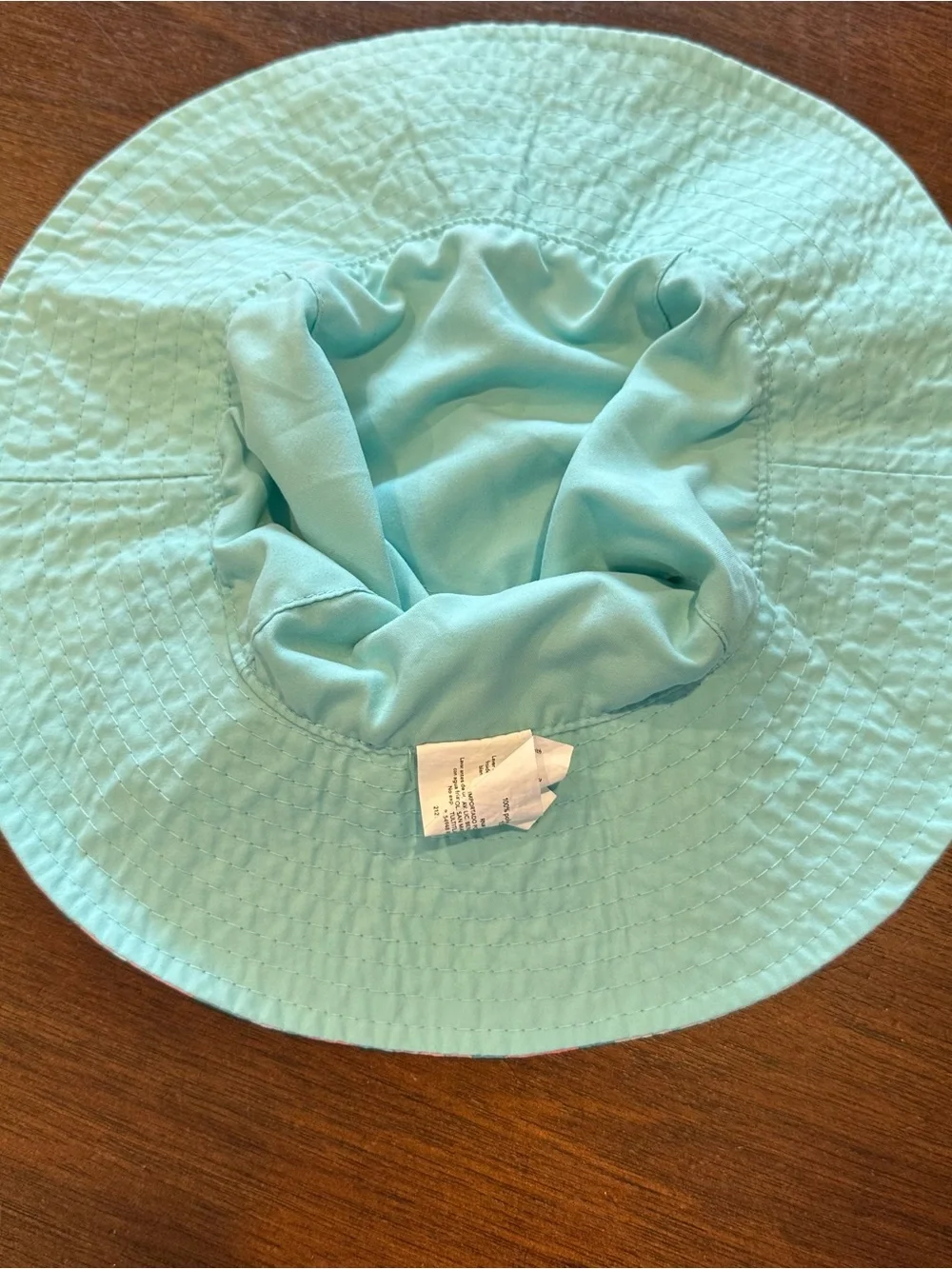 Carters Floral Sun Hat 2T-4t Reversible  A5:1331